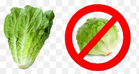 Romaine Lettuce Png - Lettuce A Cruciferous Vegetable,Romaine Lettuce Png