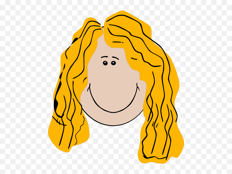 Download Hd Long Hair Girl Clipart - Clip Art Png,Girl Clipart Transparent