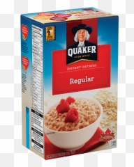 Quaker Peaches Cream Instant Oatmeal - Quaker Oatmeal Maple Brown Sugar Png,Oatmeal Png