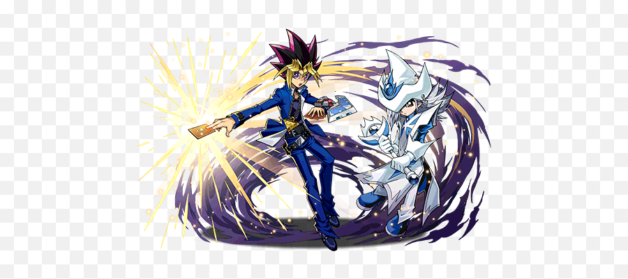 Yu - Yugi And Silent Magician Png,Yami Yugi Png