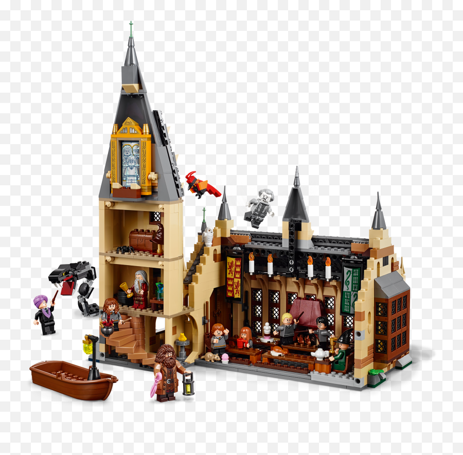 Lego Harry Potter Hogwarts Great Hall - Lego Harry Potter Hogwarts Great Hall Nz Png,Hogwarts Castle Png