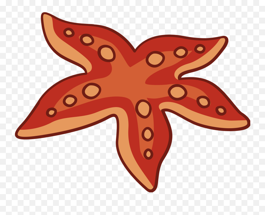 Starfish Clipart Free Download Transparent Png Creazilla - Lovely,Starfish Clipart Png