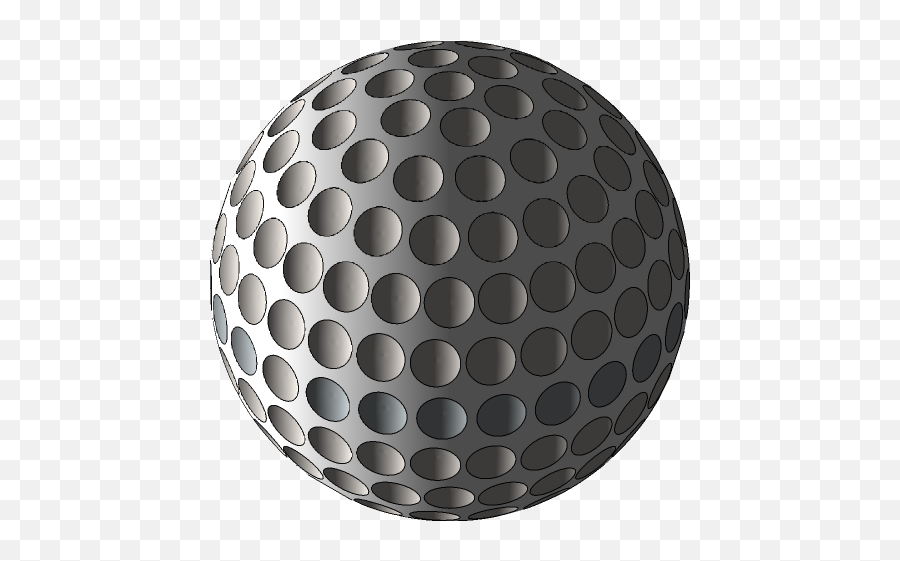 Golf Ball 3d Cad Model Library Grabcad - Dot Png,Golf Ball Png