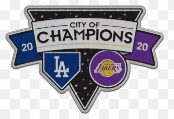 Los Angeles Dodgers X Lakers 2020 City - Champions And png