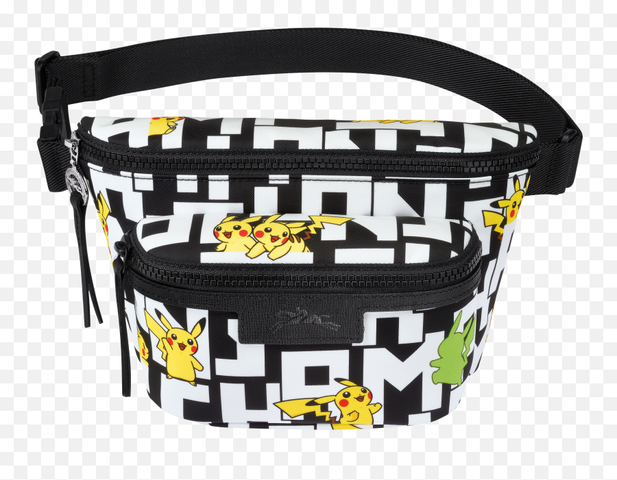 Belt Bag M Longchamp X Pokémon Blackwhite 10034hut067 - Longchamp X Pokemon Png,Pokemon Black 2 Logo