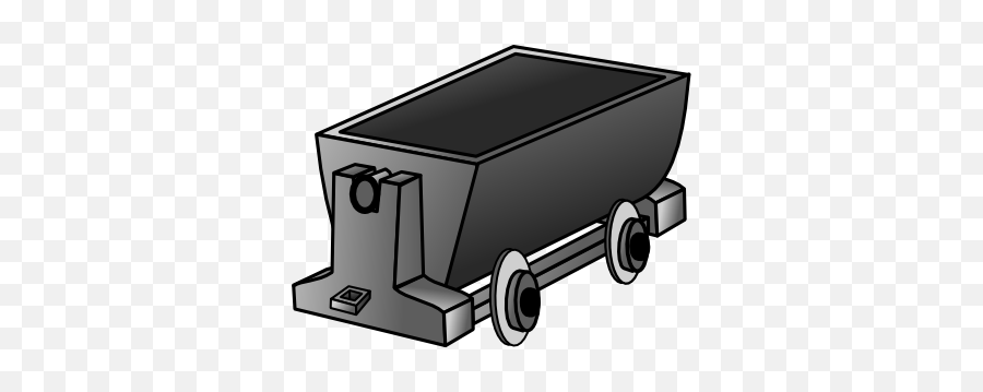 Empty Coal Wagon Clip Art - Vector Clip Art Uses Of Coal For Kids Png,Coal Png