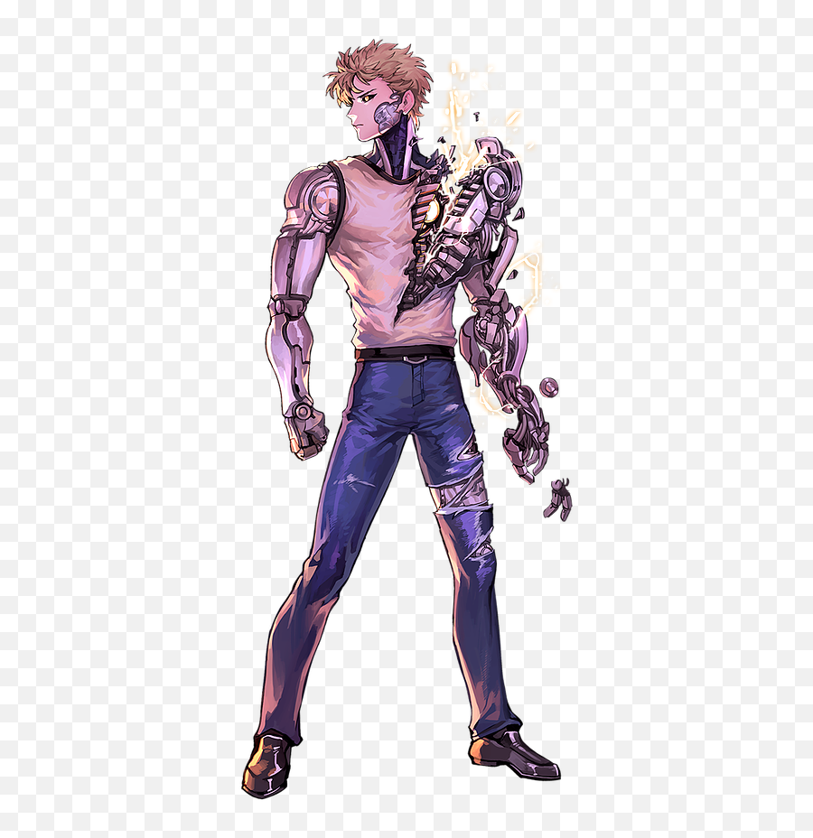 Genos One Punch Man Anime - One Punch Man Png,Genos Png