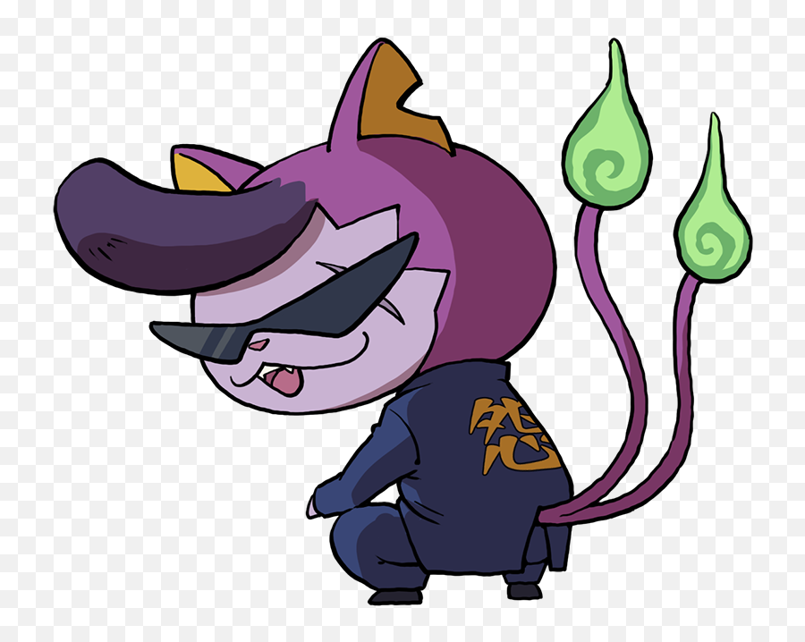 Kai - Bandinyan Yo Kai Watch Transparent Png Original Yo Kai Watch Baddinyan,Yo Kai Watch Logo