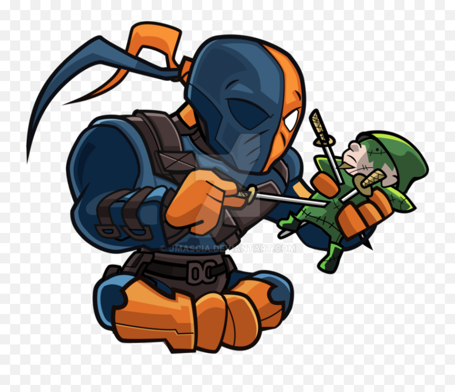 Deathstroke Cartoon Drawing Png - Animated Deathstroke Transparent,Deathstroke Png