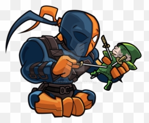 Deathstroke Cartoon Drawing Png - Animated Deathstroke Transparent,Deathstroke Png