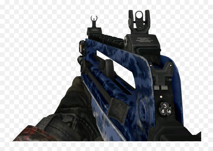 Mw2 Blue Tiger - Mw2 Famas Png,Modern Warfare Remastered Png