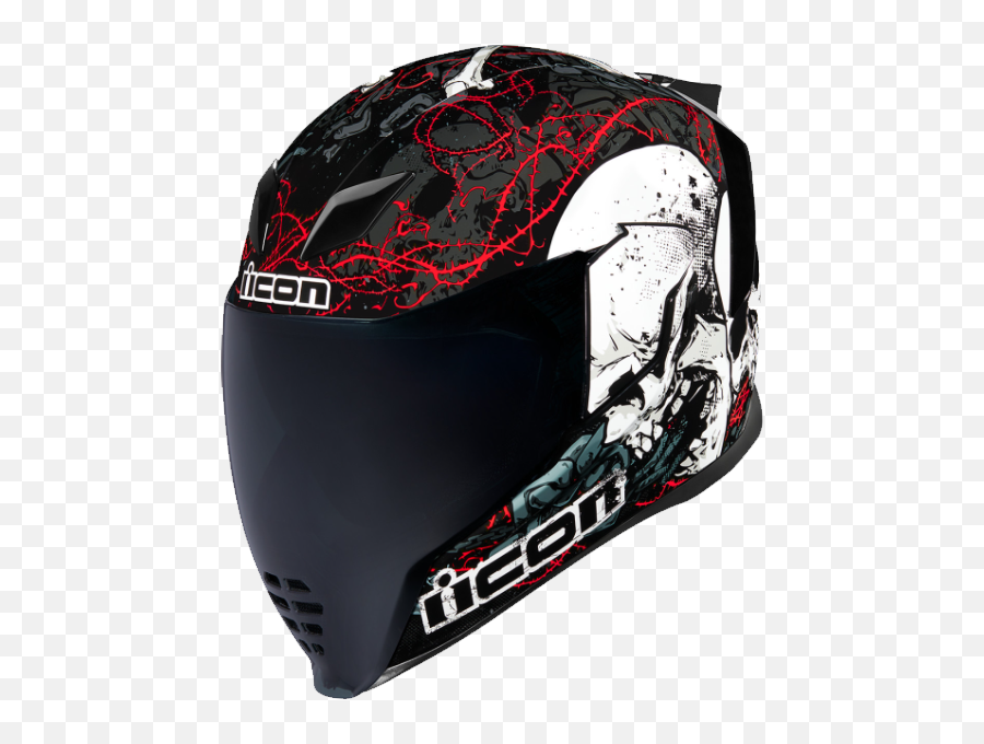 Icon Airflite Skull 18 Helmet - Icon Airflite Skull Png,Icon Motorcycle Helmets