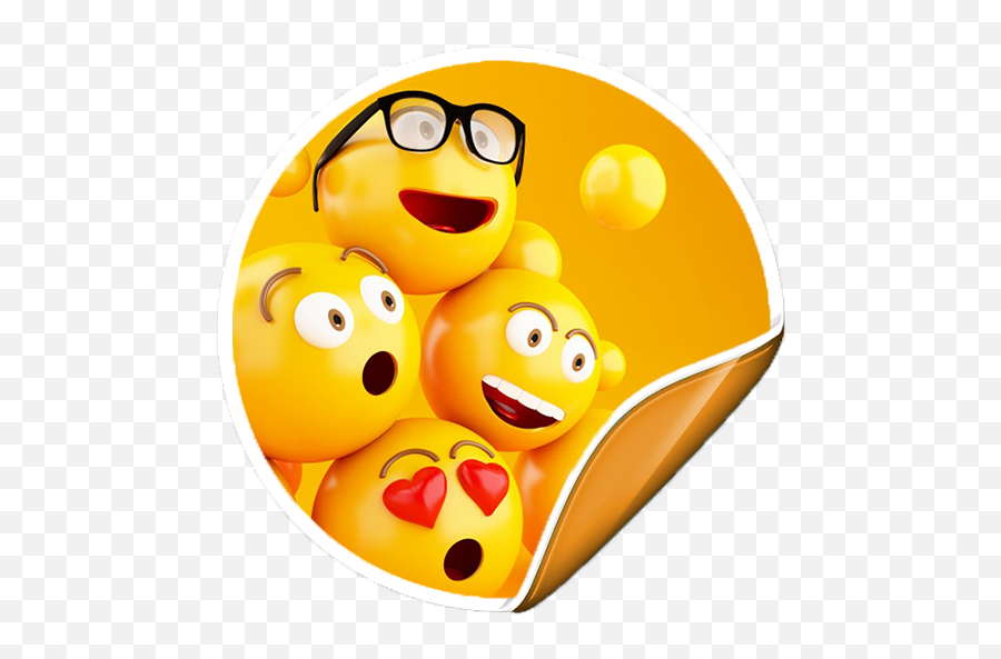Facemoji Stickers Packs For Whatsapp - Wasticker Cool Emoji Wallpaper 3d Png,Amazon Smile Icon