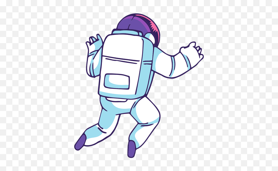 Transparent Png Svg Vector File - Astronaut Drawing From Behind,Astronaut Transparent