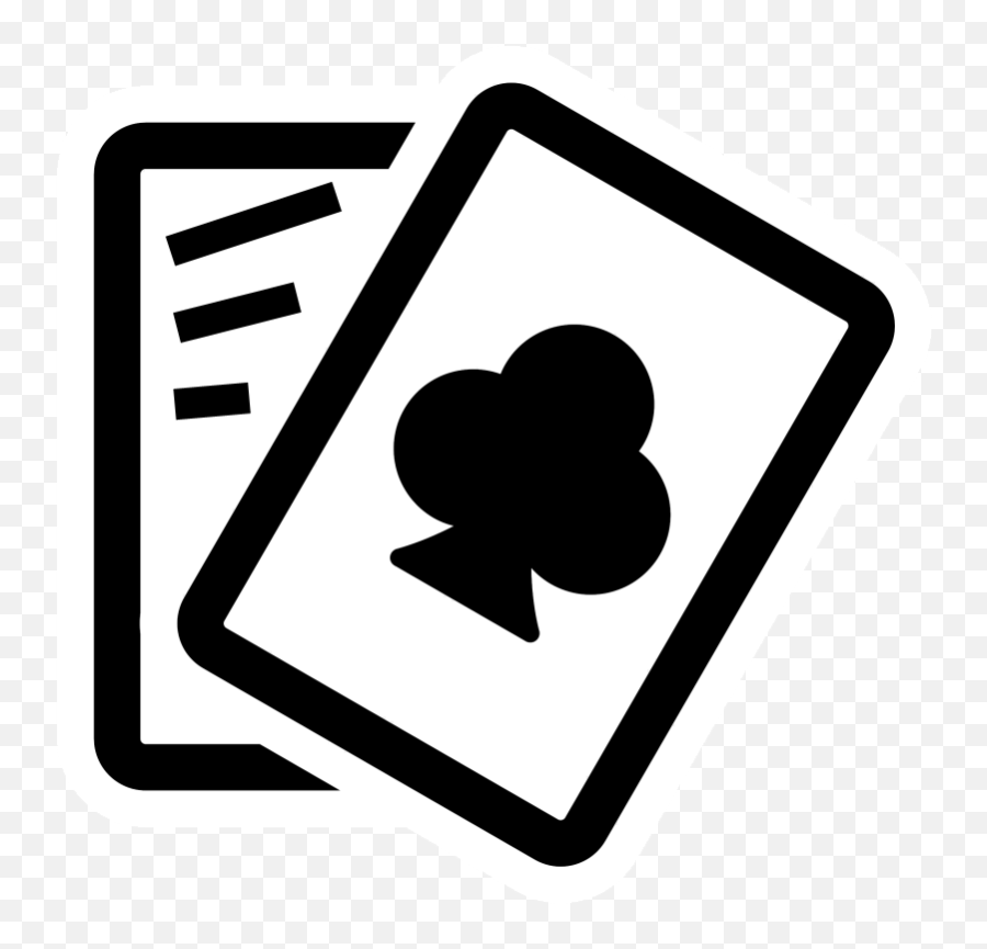 Blackjack - Poker Cards Clipart Png,Blackjack Icon