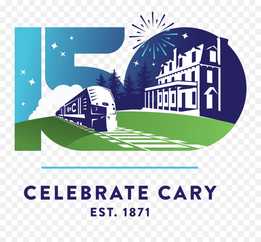 Cary 150 Anniversary - Celebrate Cary Ncu0027s 150 Anniversary 150th Anniversary Cary Nc Png,Celebrate Icon Png
