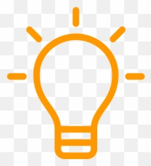Light Bulb Tip Icon Clipart - Lamp Png