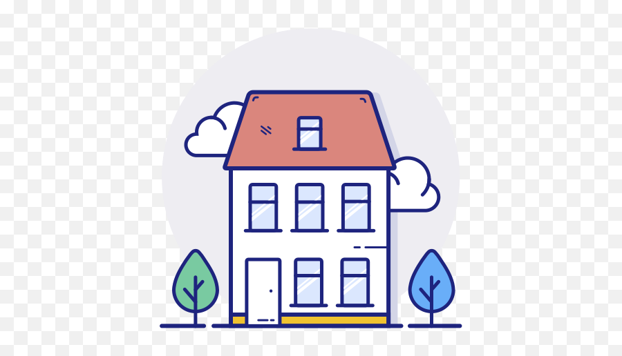 Building Home House Real Estate Icon - Building Png,Free Real Estate Icon