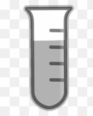 Lab Icon Test Tube 2 Black White Line Art Coloring - Black And White Clipart Test Tube png