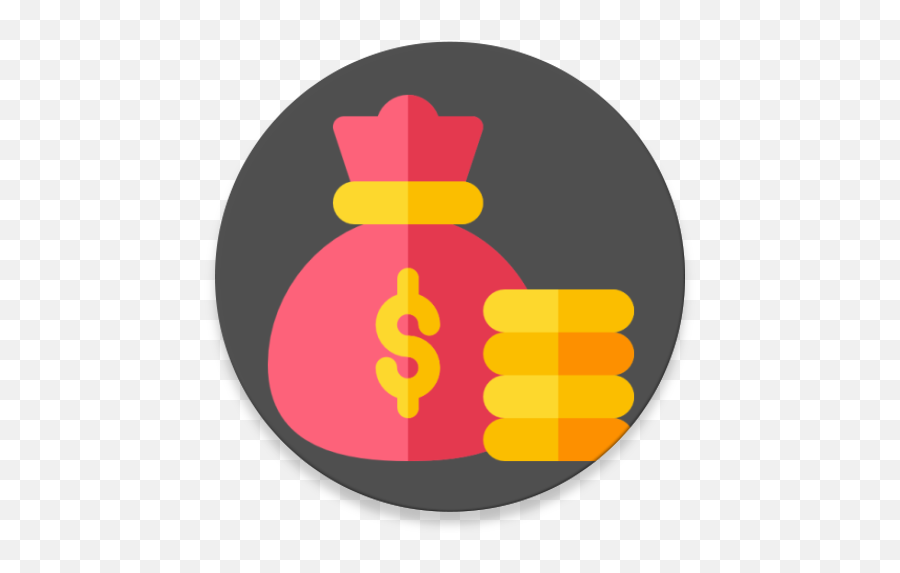 Apk 100g Download Green Money Png Red Bag Icon