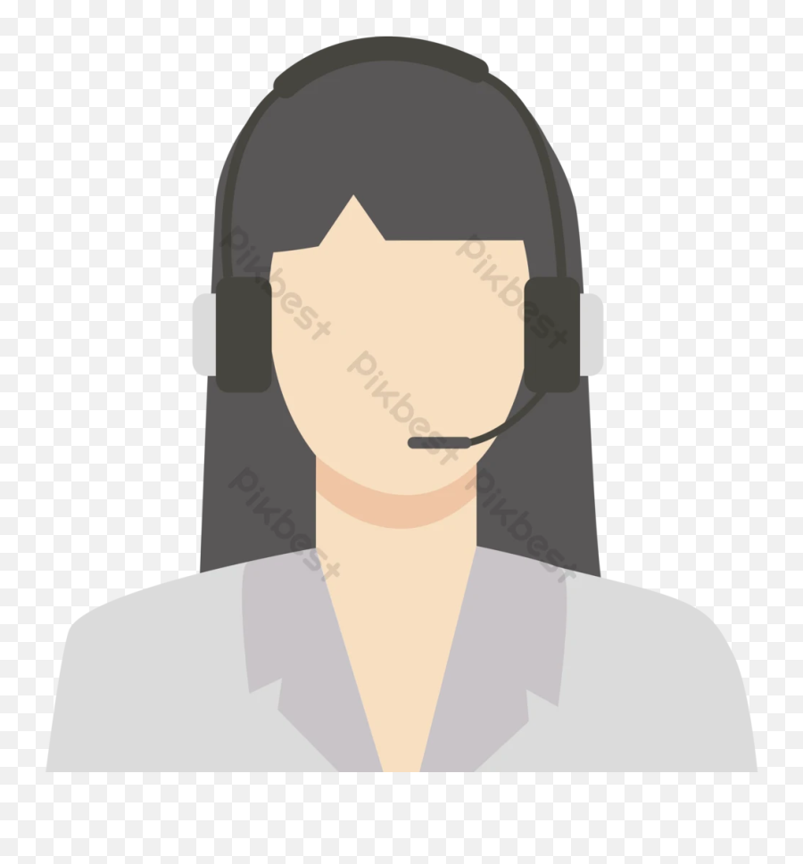 Vector Customer Service Icon Ai Free Download - Pikbest For Women Png,Customer Services Icon