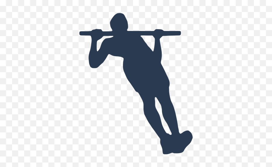 Manu0027s Silhouette Doing Pull Ups In Horizontal Bar - Sporty Png,Icon Sports Bar