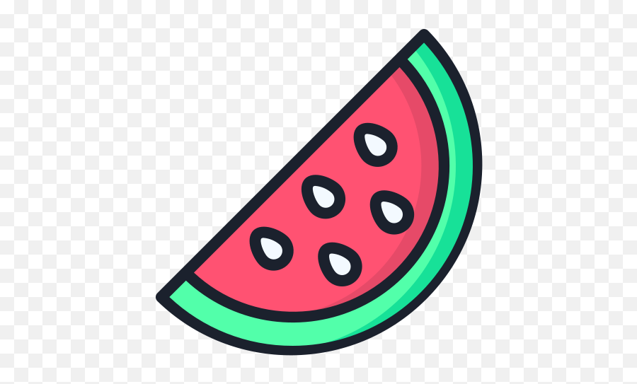 Watermelon Fruit Free Icon Of Spring - Watermelon Fruit Icon Png,Gruit Icon