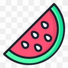 Watermelon Fruit Free Icon Of Spring - Fruit Png