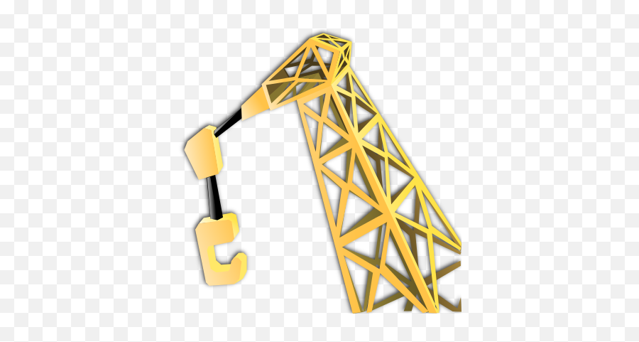 Equipment Crane Png Clip Art Transparent - Construction Graphics Clipart,Crane Icon Png