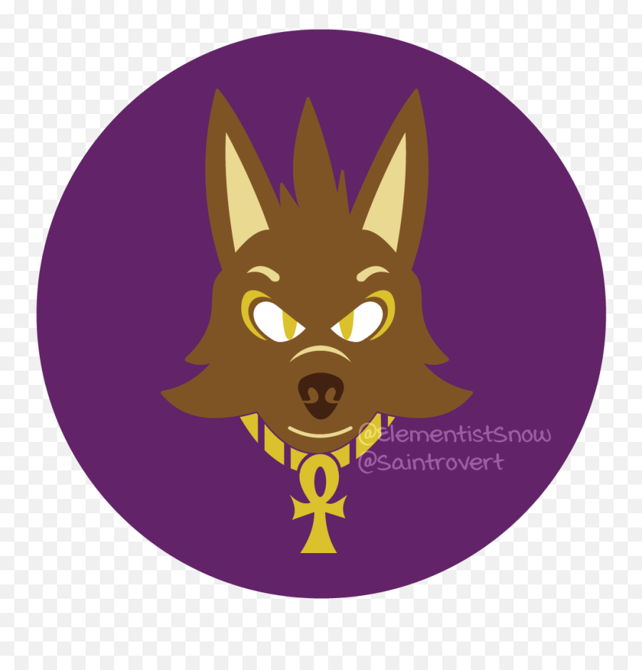 Anubis Jackal Personal Branding - Fictional Character Png,Anubis Icon