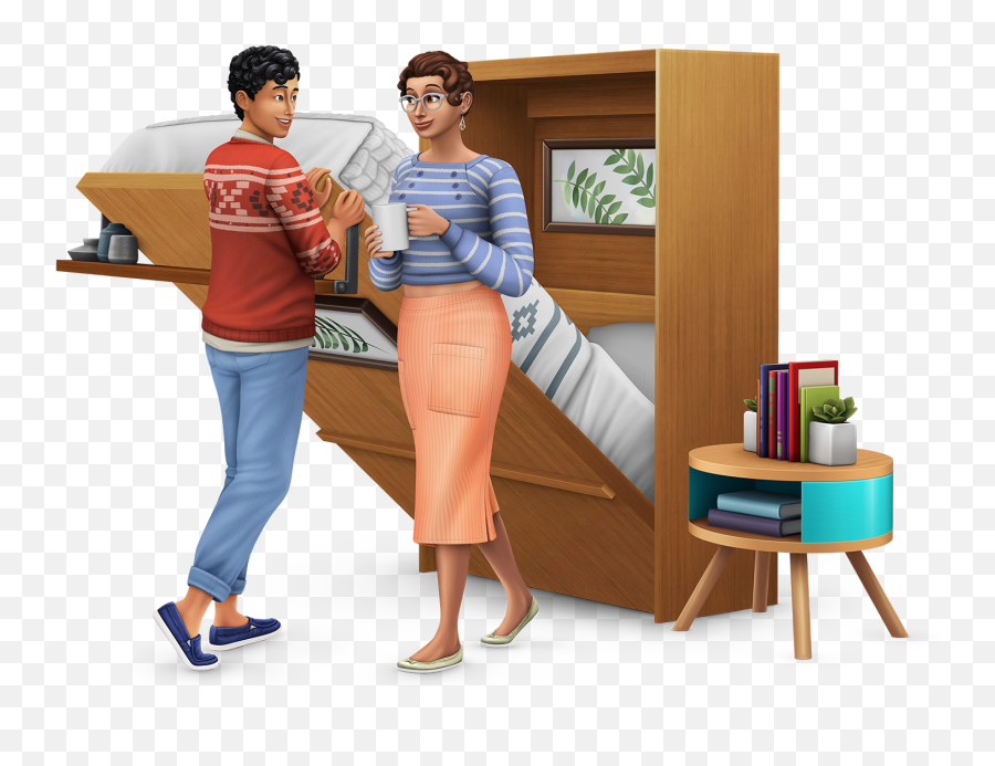 More Promotional Sims Should Be In The Game Or - Sims 4 Tiny Living Stuff Png,Sims 4 Desktop Icon