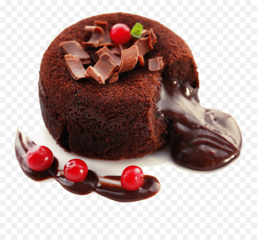 Lava Cake Png Picture - Chocolate Lava Cake Png,Cake Png Transparent