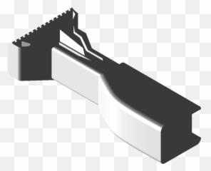 Nerf Custom Stock 3d Cad Model Library Grabcad Png