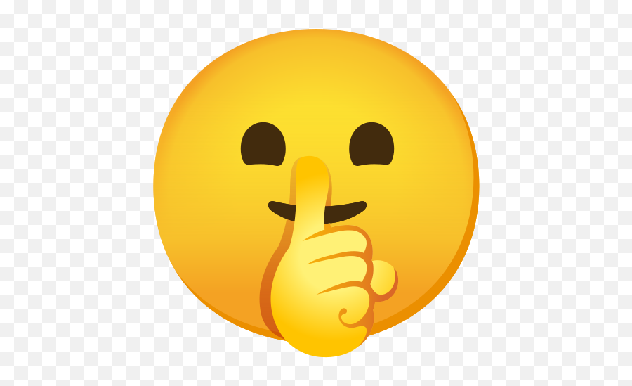 Shushing Face Emoji Shush Be Quiet Psht - Shush Emoji Png,Icon Signal ...