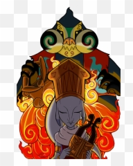 Fan Art Friday - Wind Waker Jalhalla Clipart Full Zelda png