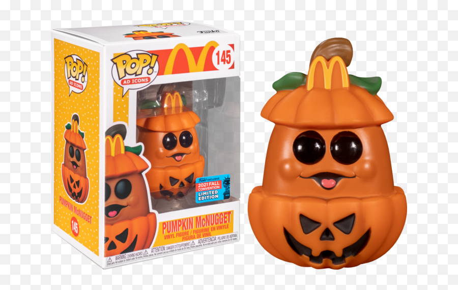 Funko Pop Mcdonaldu0027s - Halloween Pumpkin Mcnugget 145 Png,Pokemon Halloween Icon
