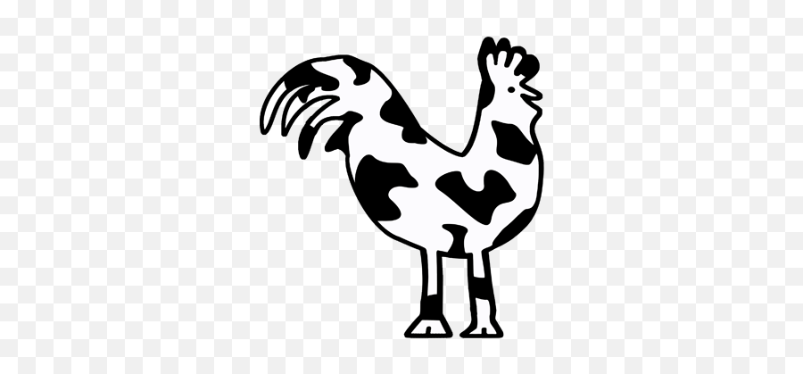 Logo Design U2022 Cow And Rooster Web - Rooster Png,Rooster Logo