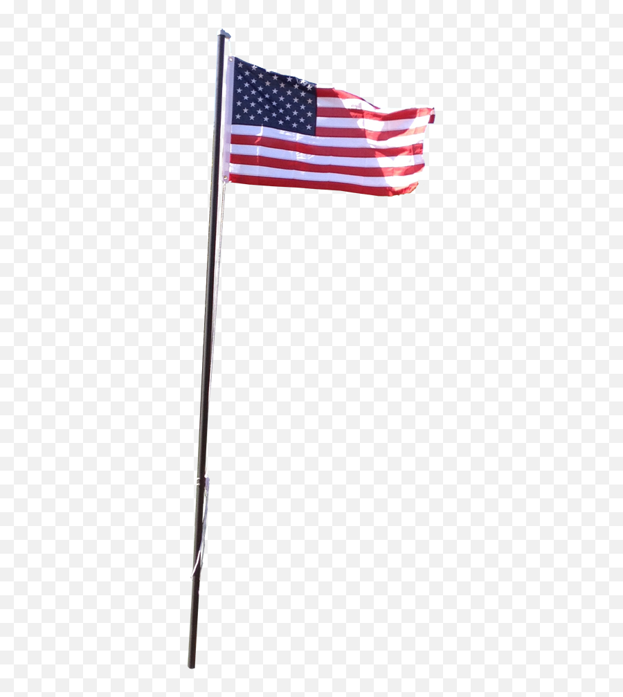 Flagpole Clip Light Pole Transparent - American Flag Png,Flag Pole Png