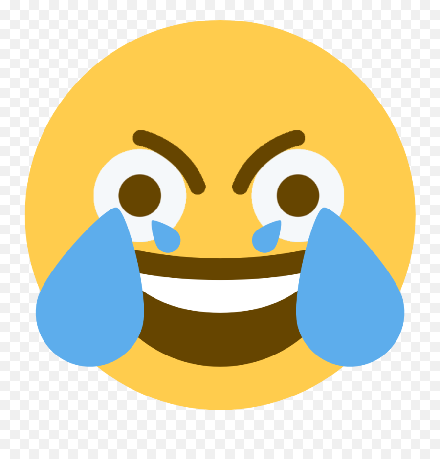 Discord Emoji - Open Eye Crying Laughing Emoji Png,Cry Emoji Png
