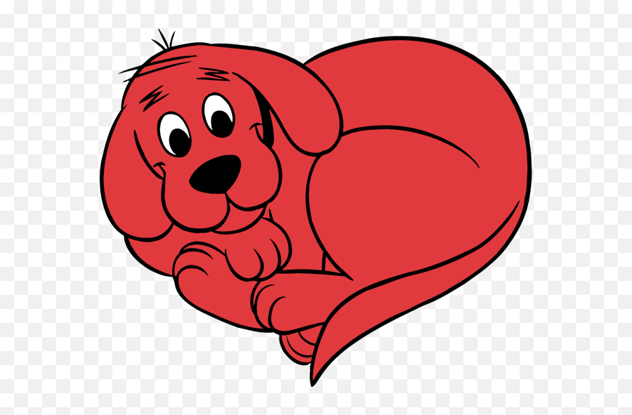 Clifford The Big Red Dog Png - Clifford Stickers Messages Transparent Clifford The Big Red Dog Png,Doge Transparent Background