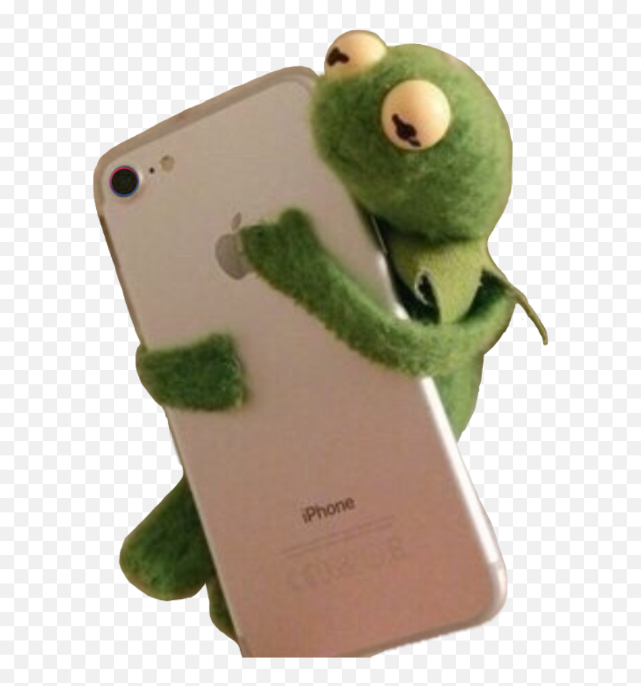 Kermit Png - Kermit Ugly Sticker Kermitthefrog Kermit Hugging Picture Frame Meme,Kermit Transparent