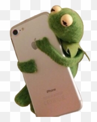 Kermit Png - ugly sticker kermitthefrog Kermit Hugging Picture Frame Meme