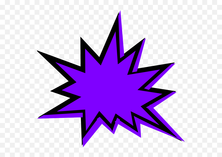 Comic Book Pow Bubble Png - Pow Png,Explosion Clipart Png