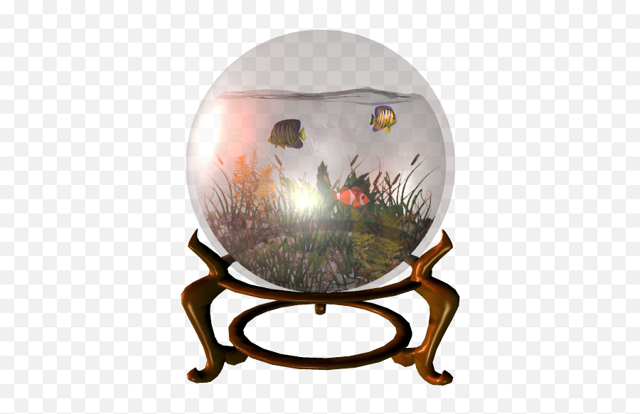 32 - Bit Rgba Pngs On Yellow Stucco Fish Bowl,Fish Png Transparent