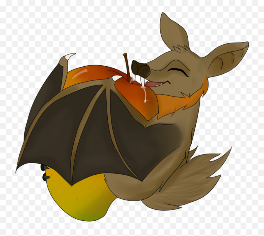 Fruit Bat Png - Cartoon,Bat Transparent Background