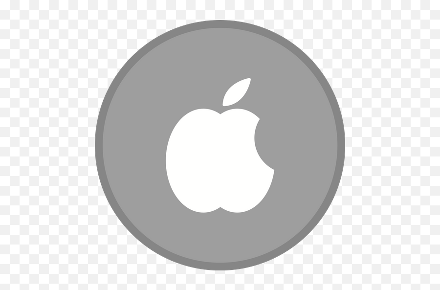 Apple Logo Icon Of Rounded Style - Available In Svg Png Emblem,Apple Logo White