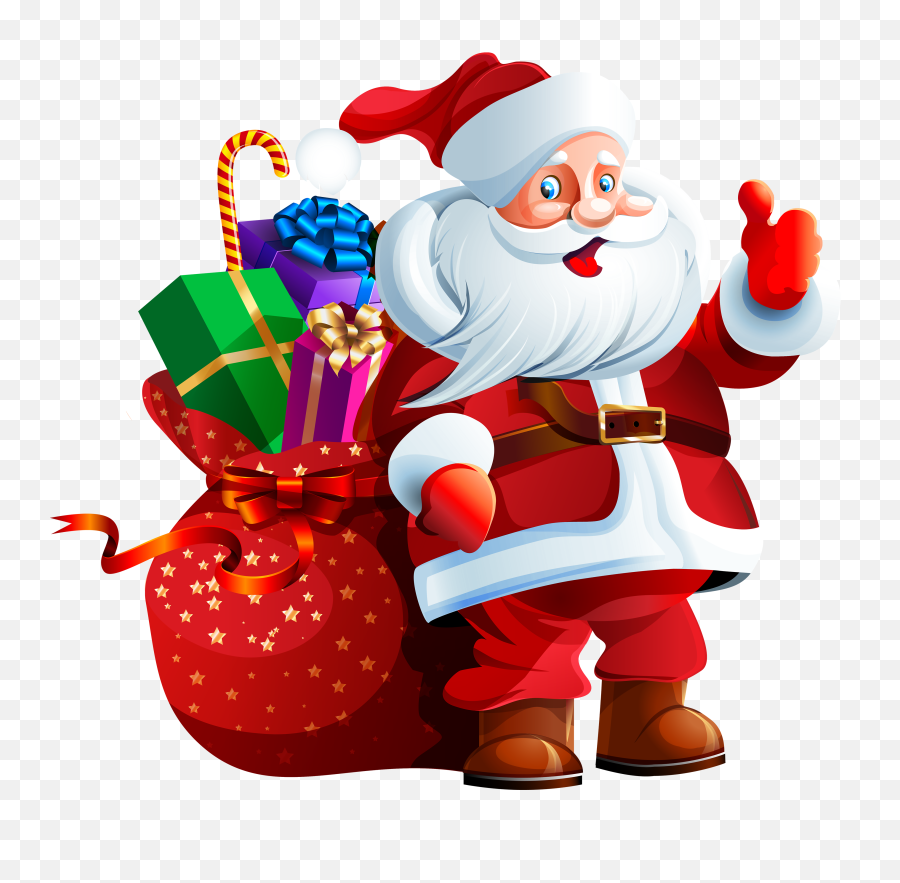 Santa Hat Transparent Background Png - Santa Claus Png Christmas Santa Images Png,Christmas Backgrounds Png