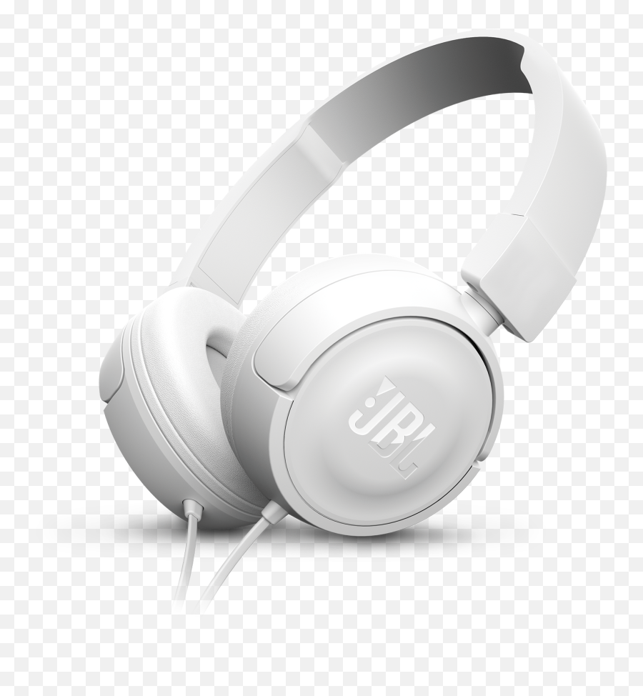 Jbl T450 - Jbl T450 White Png,Headsets Png