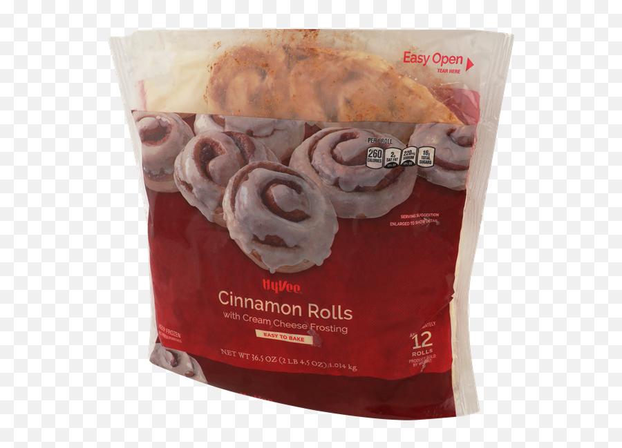 Hy - Vee Easy To Bake Cinnamon Rolls With Cream Cheese Rye Bread Png,Cinnamon Roll Png