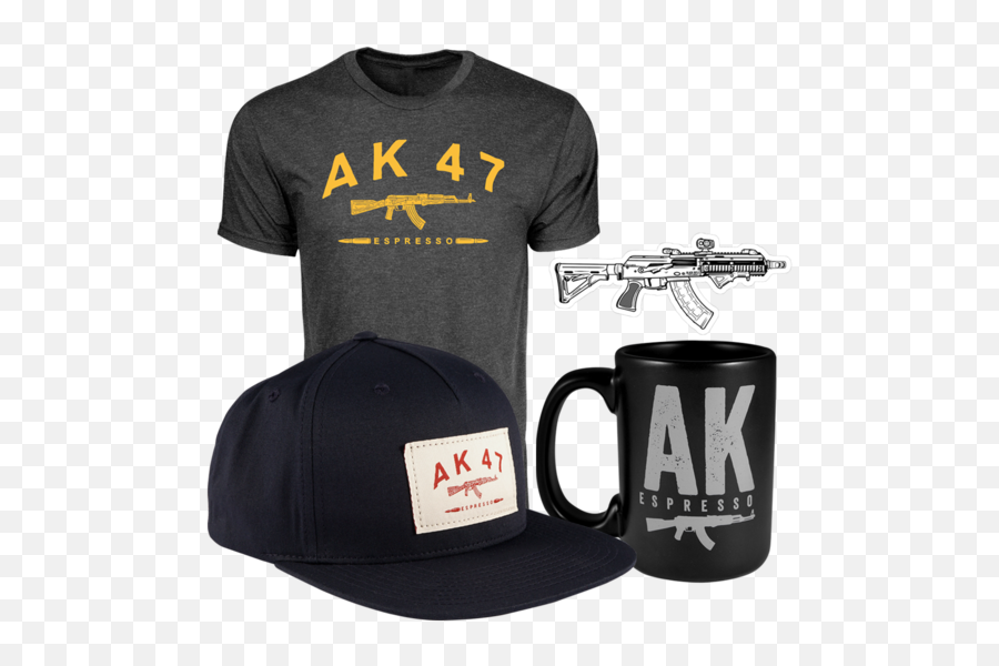 Ak 47 Merch Bundle Coffee Cup Png - 47 Png